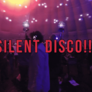 Silent Disco in opblaasbare tent