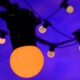 Oranje lichtsnoer huren Koningsnacht